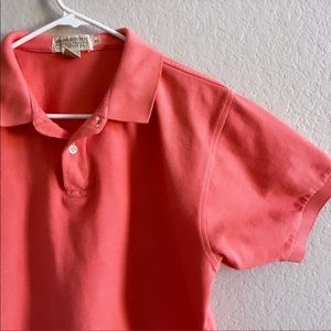 Vintage Banana Republic Coral Mens Polo Shirt